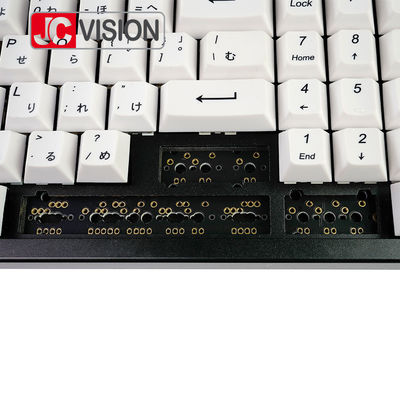 La carte PCB programmable permutable non chaude mécanique de clavier des clés DIY de JCVISION 96 soutient la norme ANSI