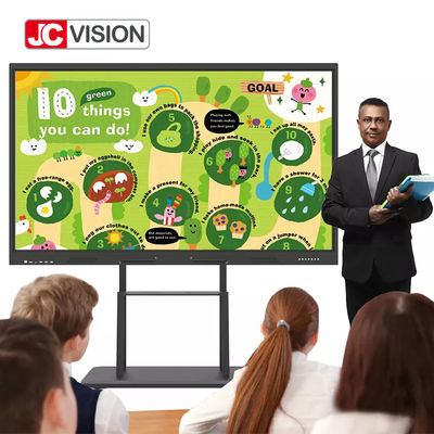 JCVISION 55 - conseil d'éducation ultra futé de 110Inch 4K 4 + 64GB Android 11,0
