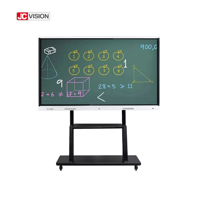 Tableau blanc futé de enseignement éducatif d'Android 11,0 d'écran tactile d'écran d'affichage à cristaux liquides de JCVISION