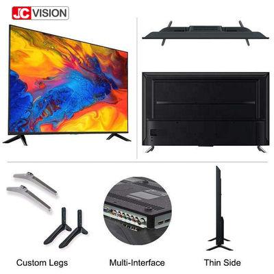 JCVISION 75 pouces 4K Crystal UHD HDR 2060P LED Smart TV Téléviseur 65 pouces 32 pouces Smart avec Wifi