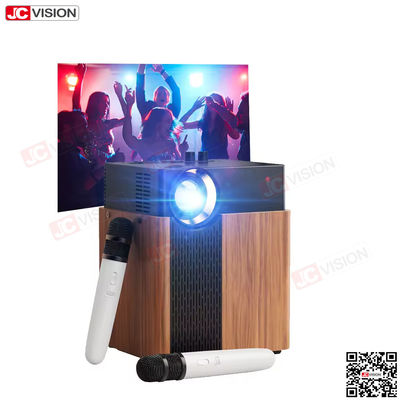 Jcvision Smart DLP Projecteur Fête à domicile en plein air Salle de karaoké LED Projecteur 1080P