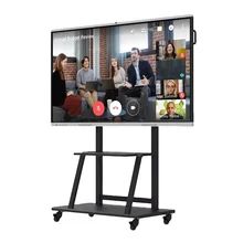 JCVISION Luminosité 350 cd/m2 Affichage interactif à écran plat avec prise de courant
