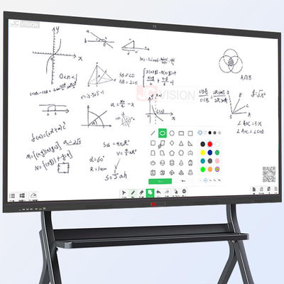 JCVISION Luminosité 350 cd/m2 Affichage interactif à écran plat avec prise de courant