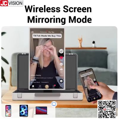 JCVISION 27 pouces moniteur de porte-documents Écran tactile Système Android 12