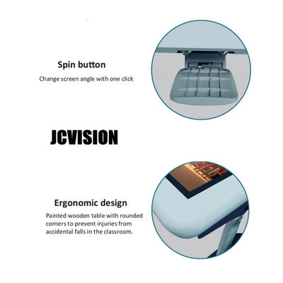 JCVision Master série écran multitouch AC Power 32 pouces table tactile pour les enfants