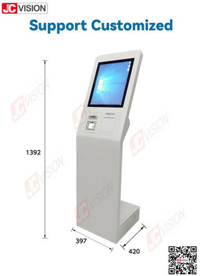 Système de gestion de file d'attente pour le hall d'hôpital de la banque JCVISION, machine à tickets à écran tactile, système de numérotation de file d'attente