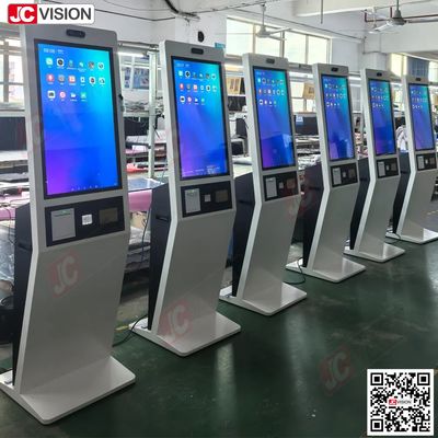 Borne libre-service de paiement et d'information JCVISION 32 pouces pour le point de vente