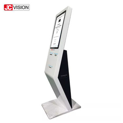 kiosque de gestion de file d'attente de 19inch 21.5inch, kiosque capacitif d'écran tactile d'affichage à cristaux liquides
