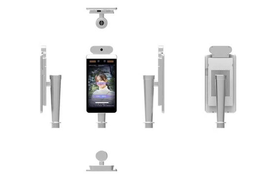 Machine biométrique Android 1280*800 de reconnaissance des visages d'IPS 8inch