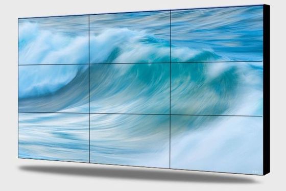 Signage visuel visuel de Digital de mur de l'affichage de mur d'affichage à cristaux liquides de 5ms 500cd/m2 4K HD 3x3