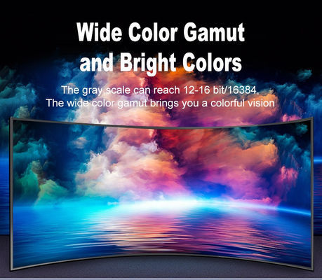 Mince superbe de publicité de mur d'affichage vidéo P4 LED d'installation extérieure fixe flexible d'écran de Jcvision LOFIT grand