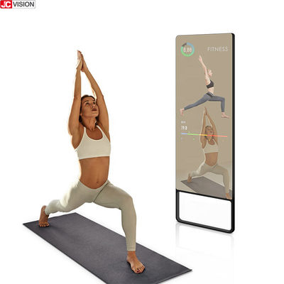 Gymnase de Smart Home de miroir de l'écran 43inch DIY Smart d'affichage à cristaux liquides pour la forme physique de yoga
