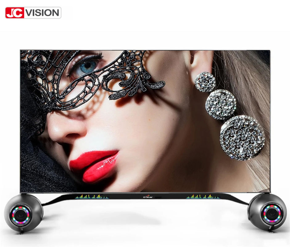 JCVISION 75 pouces 4K Crystal UHD HDR 2060P LED Smart TV Téléviseur 65 pouces 32 pouces Smart avec Wifi