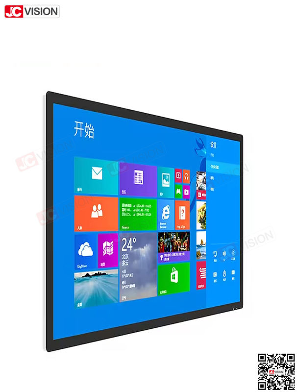 JCVISION 1080P 4K écran tactile panneau 32 42 50 55 65 pouces écran tactile écran d'affichage moniteur interactif kiosque