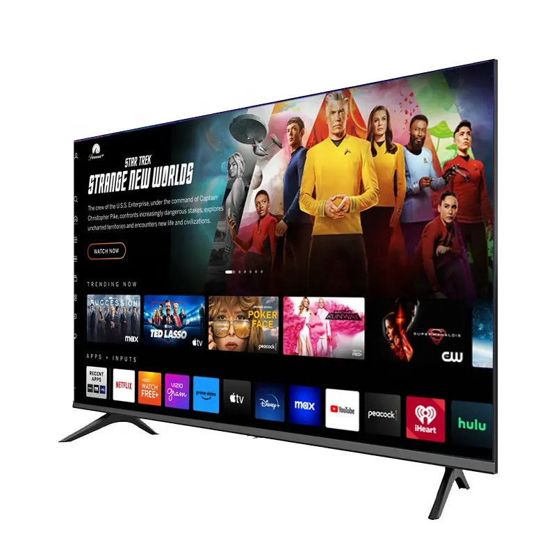 Smart TV 43 pouces Téléviseur 4k 32 40 43 50 65 pouces Téléviseur LED avec Android WiFi 45 pouces Google Smart Téléviseurs