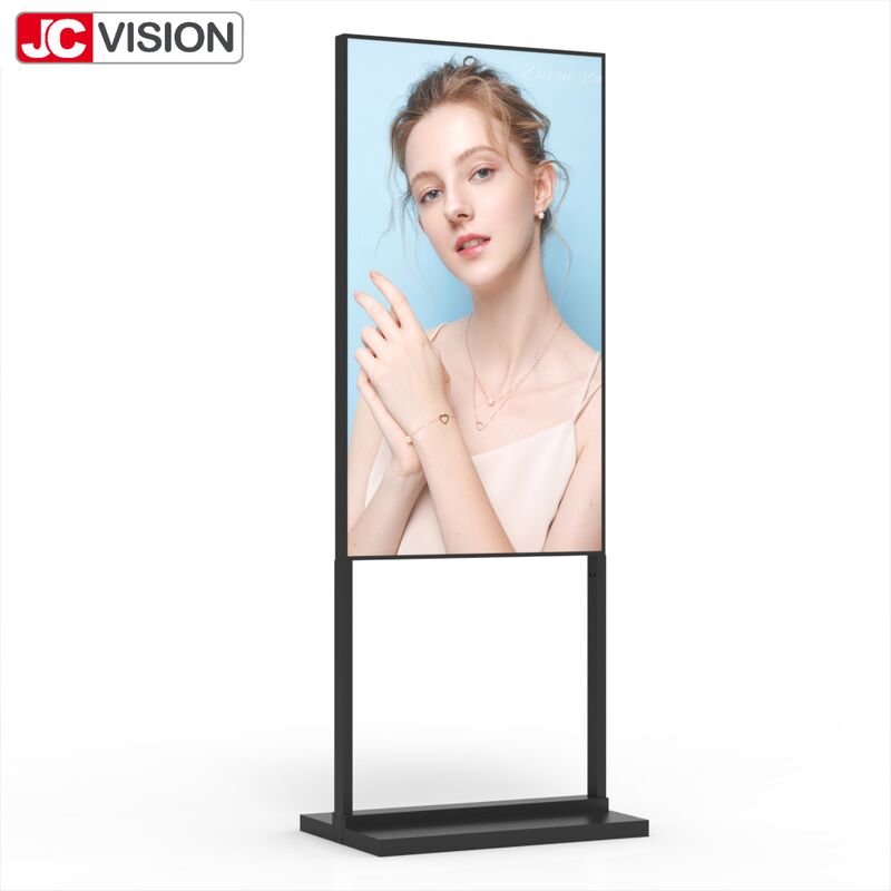 55" Ultra High Brightness Floor Standing Display – 2000 nits, Full HD, Android 9+ for Commercial Use