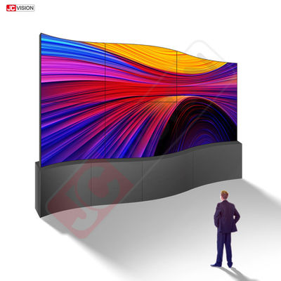 Mince superbe de publicité de mur d'affichage vidéo P4 LED d'installation extérieure fixe flexible d'écran de Jcvision LOFIT grand