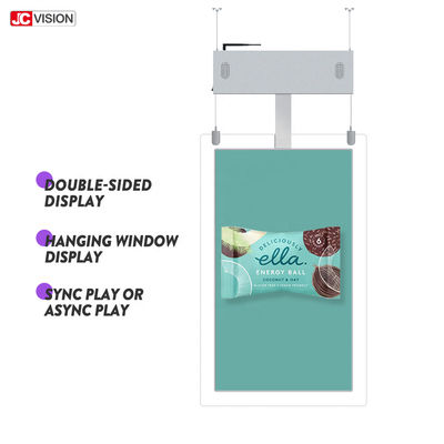 Le Super Slim parquettent joueur debout d'ANNONCE d'écran de kiosque de Signage de Digital le double
